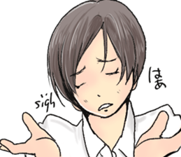 Don't say that,handsome sticker #5269943