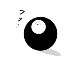 kuroshirokun sticker #5270726