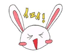 Rabbit Maru-chan sticker #5271227