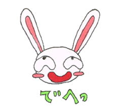Rabbit Maru-chan sticker #5271234