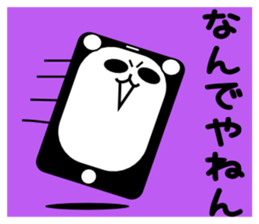panda smartphone sticker #5271686