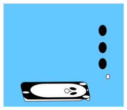 panda smartphone sticker #5271690