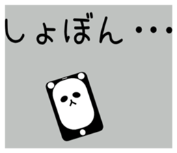 panda smartphone sticker #5271700