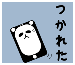 panda smartphone sticker #5271703