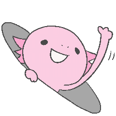 Axolotl and friends Sticker 3