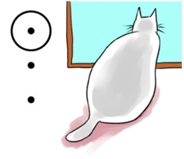 Long Body Cat sticker #5271854
