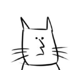 Long Body Cat sticker #5271875