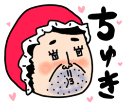 Bab Bab A middle aged male sticker #5272242