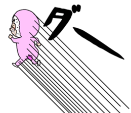 Bab Bab A middle aged male sticker #5272248