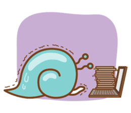 Snail like teen spirit (English Ver.) sticker #5272325