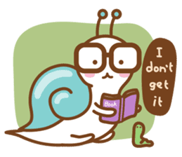 Snail like teen spirit (English Ver.) sticker #5272351
