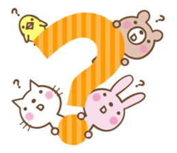 Greeting you loose sticker #5273183