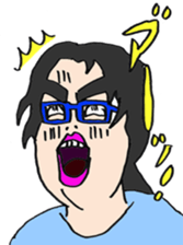 Eyebrows-Chang sticker #5273210