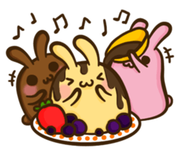 Bunny Pudding sticker #5273635
