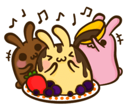 Bunny Pudding sticker #5273635