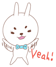 Pants bear&tie rabbit sticker #5274438
