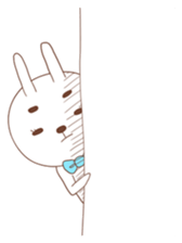 Pants bear&tie rabbit sticker #5274468
