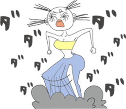 Ms. Ear hair sticker #5274879