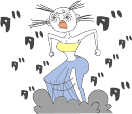 Ms. Ear hair sticker #5274879