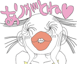 Ms. Ear hair sticker #5274883