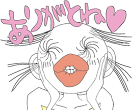 Ms. Ear hair sticker #5274883