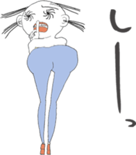 Ms. Ear hair sticker #5274891