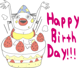 Ms. Ear hair sticker #5274900