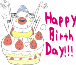 Ms. Ear hair sticker #5274900