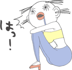 Ms. Ear hair sticker #5274901