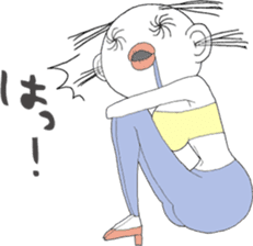 Ms. Ear hair sticker #5274901