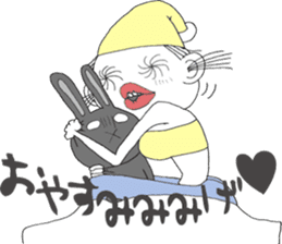 Ms. Ear hair sticker #5274906