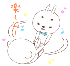 Pants bear&tie rabbit 2nd sticker #5275162