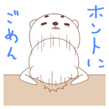 Pants bear&tie rabbit 2nd sticker #5275165