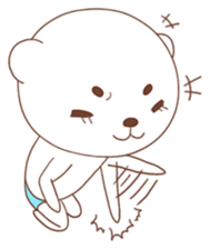 Pants bear&tie rabbit 2nd sticker #5275168