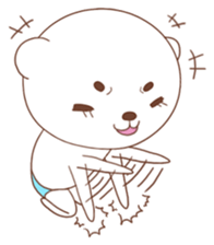 Pants bear&tie rabbit 2nd sticker #5275169