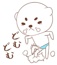 Pants bear&tie rabbit 2nd sticker #5275175