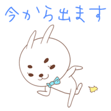 Pants bear&tie rabbit 2nd sticker #5275180