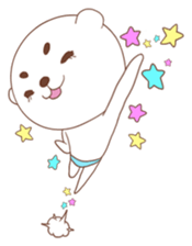 Pants bear&tie rabbit 2nd sticker #5275189