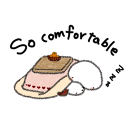 Tekuchun and Kenchan (Winter) english sticker #5275518