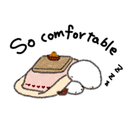 Tekuchun and Kenchan (Winter) english sticker #5275518