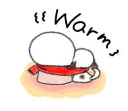 Tekuchun and Kenchan (Winter) english sticker #5275531