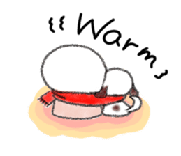 Tekuchun and Kenchan (Winter) english sticker #5275531