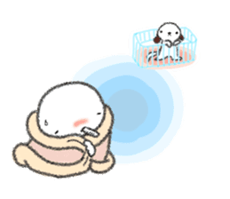 Tekuchun and Kenchan (Winter) english sticker #5275534