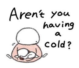 Tekuchun and Kenchan (Winter) english sticker #5275535