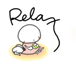 Tekuchun and Kenchan (Winter) english sticker #5275552