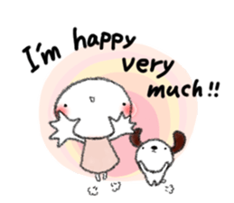 Tekuchun and Kenchan (Winter) english sticker #5275553