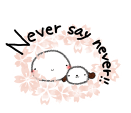 Tekuchun and Kenchan (Winter) english sticker #5275555