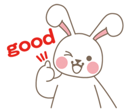 rabbit#3 bySATSUKI sticker #5275664