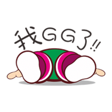 Q money babies sticker #5275792