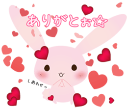 Lovely PinkyRabbit sticker #5275957
